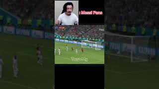 Vurma Lan ybj football ronaldo freekick worldcup spanish portugal [upl. by Thirzi446]