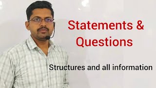 Statements and Questions  Structures  information  Assertive and Interrogative SBEducator [upl. by Eigram307]