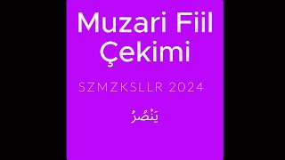 Muzari Fiil Çekimikeşfet müzik arabic learnarabic [upl. by Surad]