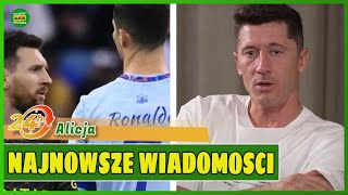 Lewandowski bez ogródek o Ronaldo i Messim Rozpoczęła się burza komentarzy [upl. by Niletac]