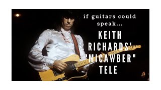 Keith Richards quotMicawberquot Telecaster  If Guitars Could Speak 2 [upl. by Goldstein]