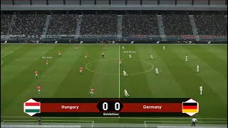 Hungary vs Germany  Uefa Nations League  Live Football Match  4K [upl. by Oralie]