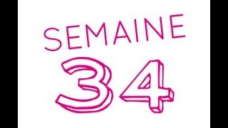 34 semaine de grossesse  36ème semaine d’aménorrhée [upl. by Bertina]