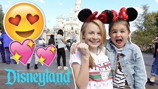 KIDS SURPRISE TRIP TO DISNEYLAND first time ever  Family Fizz [upl. by Temp]