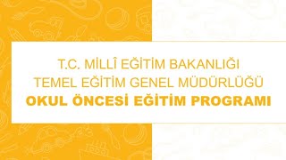 2024 Okul Öncesi Eğitim Programı 3  Program Uygulama Şablonu [upl. by Benjamen]