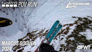 GoPro POV Marcus Goguen Charging Down the Wildseeloder I 2024 Fieberbrunn Pro [upl. by Kilian]