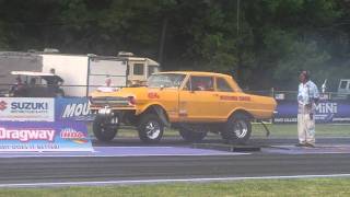 WHEELIE CONTEST AT GASSER REUNION [upl. by Adnilasor]