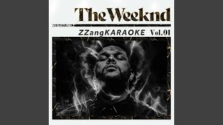 Out of Time By The Weeknd Instrumental Karaoke Version [upl. by Yllen]