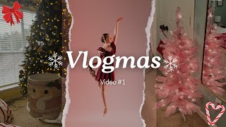 Vlogmas  Week 1 [upl. by Cirederf]