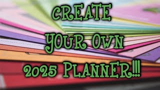 NEW CREATE YOUR OWN PLANNER [upl. by Germaine217]