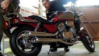 VF750C Magna  Trouble starting [upl. by Tjader315]