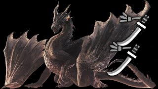 MHWIB Fatalis 013 Duo Long Sword  Fade to Black Fail [upl. by Oznola690]