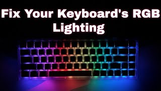 QMK Tutorial Install and use VIA firmware with your mechanical keyboard  Configure your RGB [upl. by Lrae72]