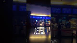 Cinescape cinema Kuwait kuwait kuwaitcity avenuesmall cinema cinescape viralshorts [upl. by Anella]