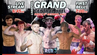 VIP Boxing Promotions live from the Grand Central Hall Liverpool 6102023 [upl. by Enoved]