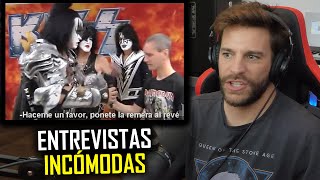 Reaccionando a Entrevistas Incómodas a Estrellas del Rock  ShaunTrack [upl. by Yentyrb]