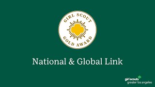 Gold Award National and Global Link [upl. by Odanref774]