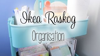 Raskog Cart Organisation  The Card Grotto [upl. by Igig]