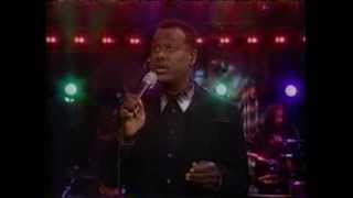 Luther Vandross quotTake You Outquot Live at Rosie ODonnell [upl. by Ahsilaf]