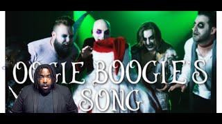 VoicePlay Oogie Boogies Song quotThe Nightmare Before Christmasquot Reaction [upl. by Esiled]