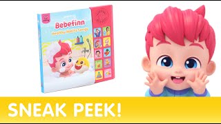 Sneak Peek Pinkfong Bebefinn Healthy Habits Songs Sound Book [upl. by Kryska]