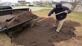 Harbor Freight Truck Bed Cargo Unloader Review I 2000 pounds truck unloading [upl. by Calysta]