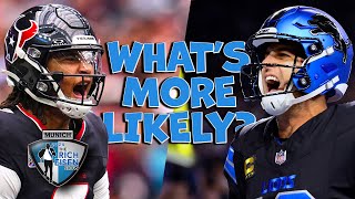 What’s More Likely Rich Eisen Talks Lions Texans 49ers Bucs Chiefs Jets Cowboys Bears amp More [upl. by Kaylee358]