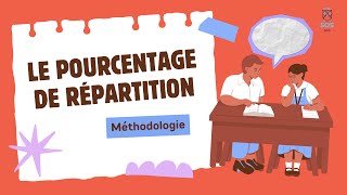 Le pourcentage de répartition Méthodologie  SES [upl. by Ramedlab]