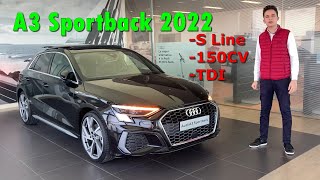 Audi A3 Sportback 2022 ✅ Review en español con José Espinosa [upl. by Joyan934]