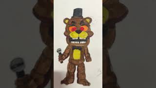 Fang movie Freddy drawing fivenightsatfreddys halloween fivenightsatfreddy fnaf [upl. by Talbott]