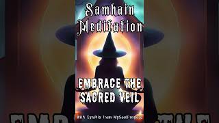 Samhain Meditation Tapping into the Sacred Veil ✨ [upl. by Dale617]