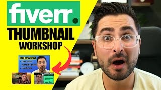 Simple Fiverr Thumbnail Design  Make Fiverr Gig Thumbnail on Canva Fiverr Tutorial [upl. by Htinek]