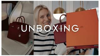 HERMES BAG UNBOXING  LUXE DU JOUR [upl. by Ysus]