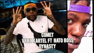 Comet Nato Boss cover jahcurelyrics vybz kartel official lyrics video 2024 dancehall tune [upl. by Roseann]