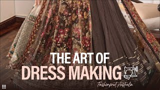 The Art Of Dress Making  Step by Step process of Dress Making clothinghacks stitching viral [upl. by Anuayek852]