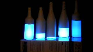 Projection mapping on bottles with Resolume 3 [upl. by Beichner]