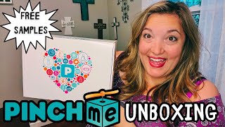 PINCHME UNBOXING HAUL  How To Get Free Product Samples 🤑 [upl. by Yaral]