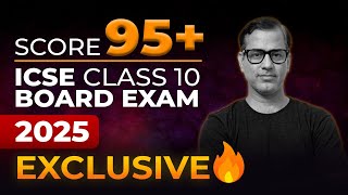 EXCLUSIVE Score 95 in ICSE CLASS 10 BOARD 2025 [upl. by Canada61]