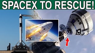 NASA Finally Orders SpaceX Dragon To Rescue Starliner Astronouts [upl. by Ylevol]