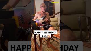 Happy birthday FLEA 🎂 redhotchilipeppers rhcp flea birthday [upl. by Minetta760]