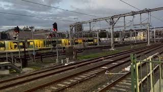 Train leaving Central going to Wyong [upl. by Dupin909]