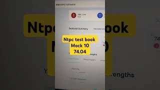 NTPC mock  Test book  viralvideo viralshorts rrbntpc rrbgroupd [upl. by Dnomsaj227]