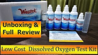 Low Cost Dissolved Oxygen Test kit Unboxing amp Full Review in Hindi [upl. by Folberth]