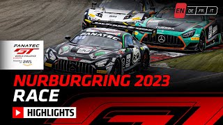 Race Highlights  Nurburgring 2023  Fanatec GT World Challenge Europe Powered by AWS [upl. by Gallenz]