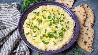 Skordalia Recipe Greek Potato Garlic Dip [upl. by Gran]