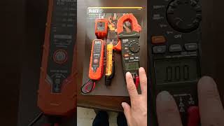 Amperimetro CL120 kit klein tools funciones [upl. by Sandie]