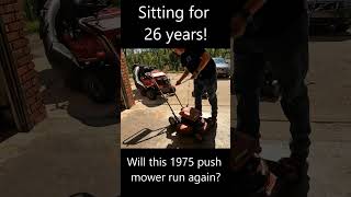 1975 Toro Whirlwind… Check out my video to see if I get it running willitrun briggsandstratton [upl. by Sug]