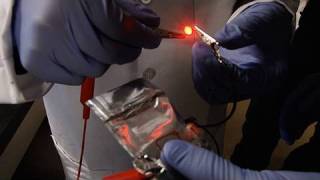 Nanotubes  ink  paper  instant battery [upl. by Llerrej]