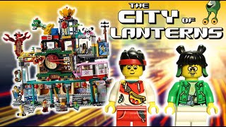 LEGO 80036 The City Of Lanterns  Monkie Kid [upl. by Catto539]