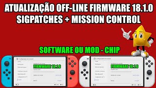 ATUALIZAÇÃO FIRMWARE 1810 OFFLINE  NINTENDO SWITCH [upl. by Borras]